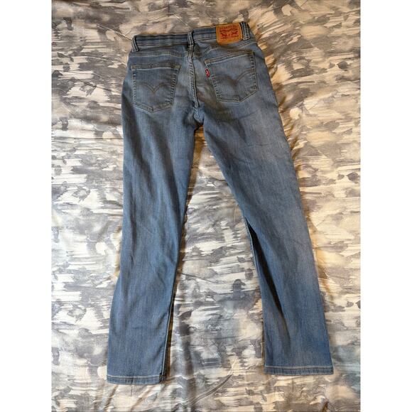 Levi's 502 Straight Leg Blue Jeans Stretch Denim 5 Pocket Boys 14 Reg 27x29 - Picture 6 of 8